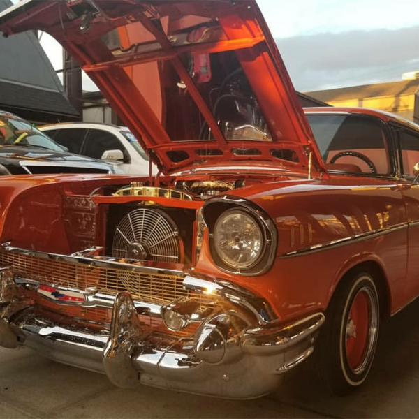1957 BELAIR Hood Mirror